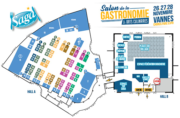 Plan du salon